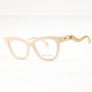 New Roberto Cavalli eyeglasses VRC072 09X7 Shiny Beige 53mm